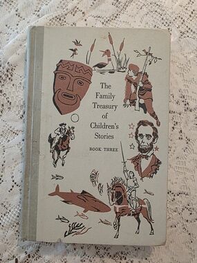The Family Treasury of Children's Stories Book #3 1956 Hardcover